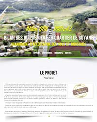 Bilan GES du premier Eco Quartier de Guyane - Volet changement d